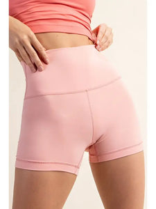 Baby Pink 4 in Basic Biker Short