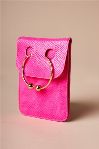 Hot Pink Crossbody Bag